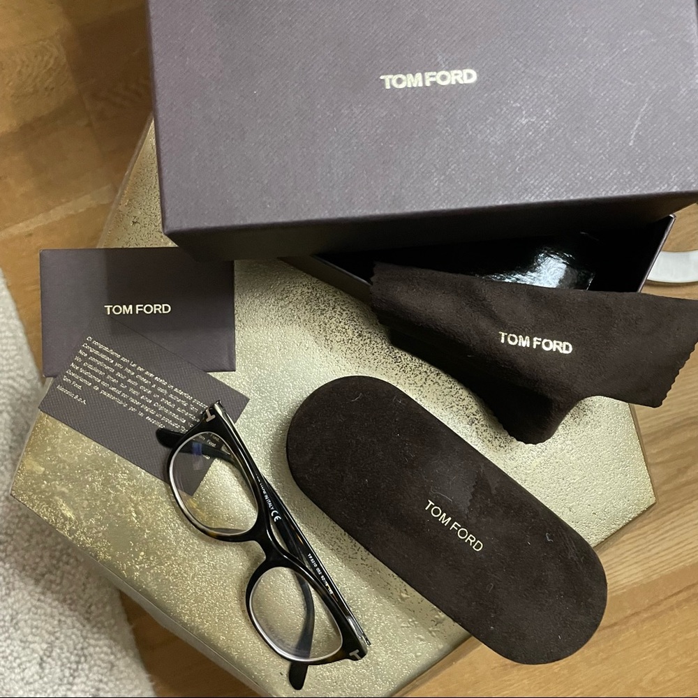 Tom Ford Dark Havana Eyeglasses Frame
